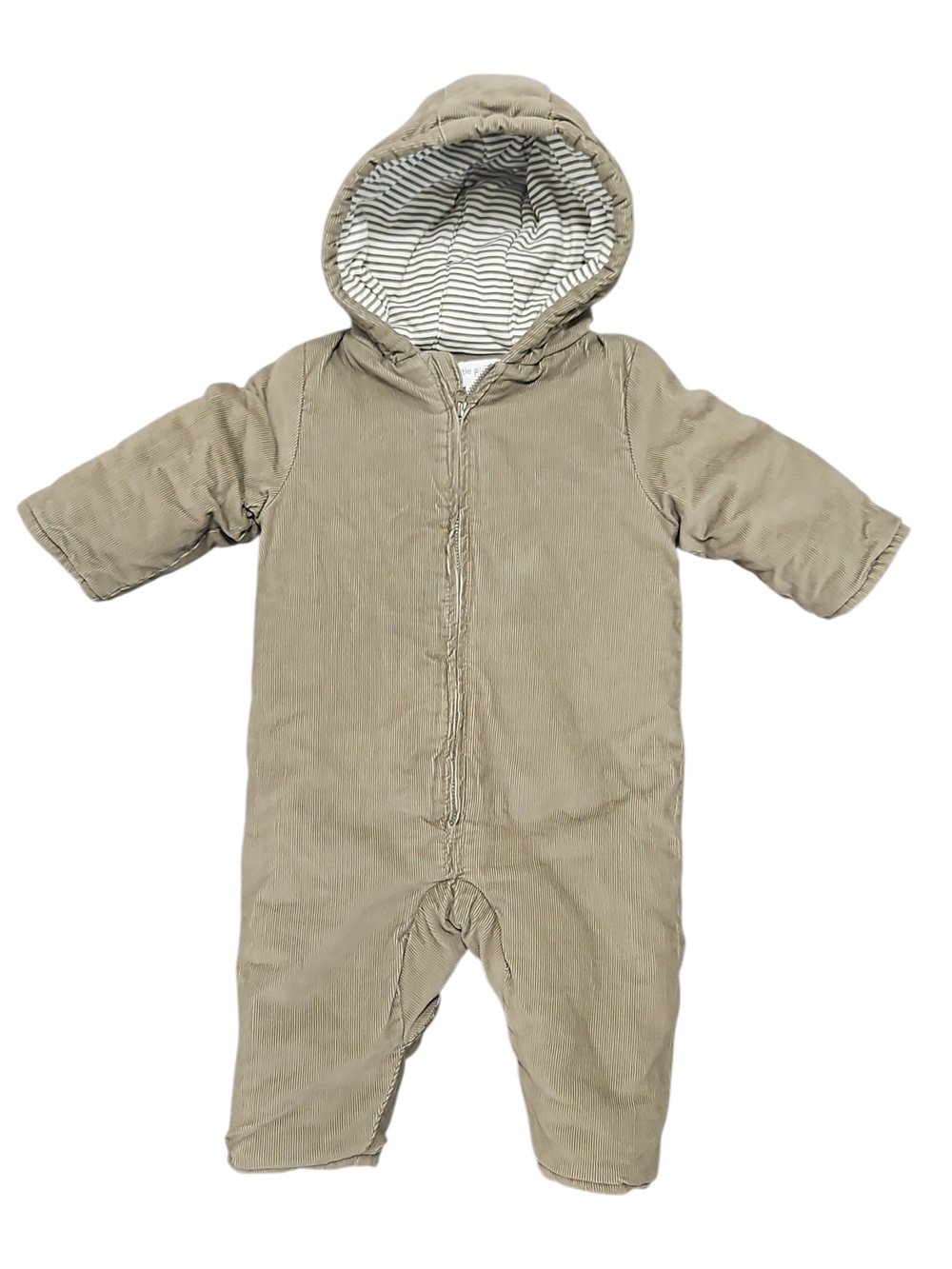 Little Planet By Carter's Baby Corduroy Puffy Pram Olive Green 12 Months
